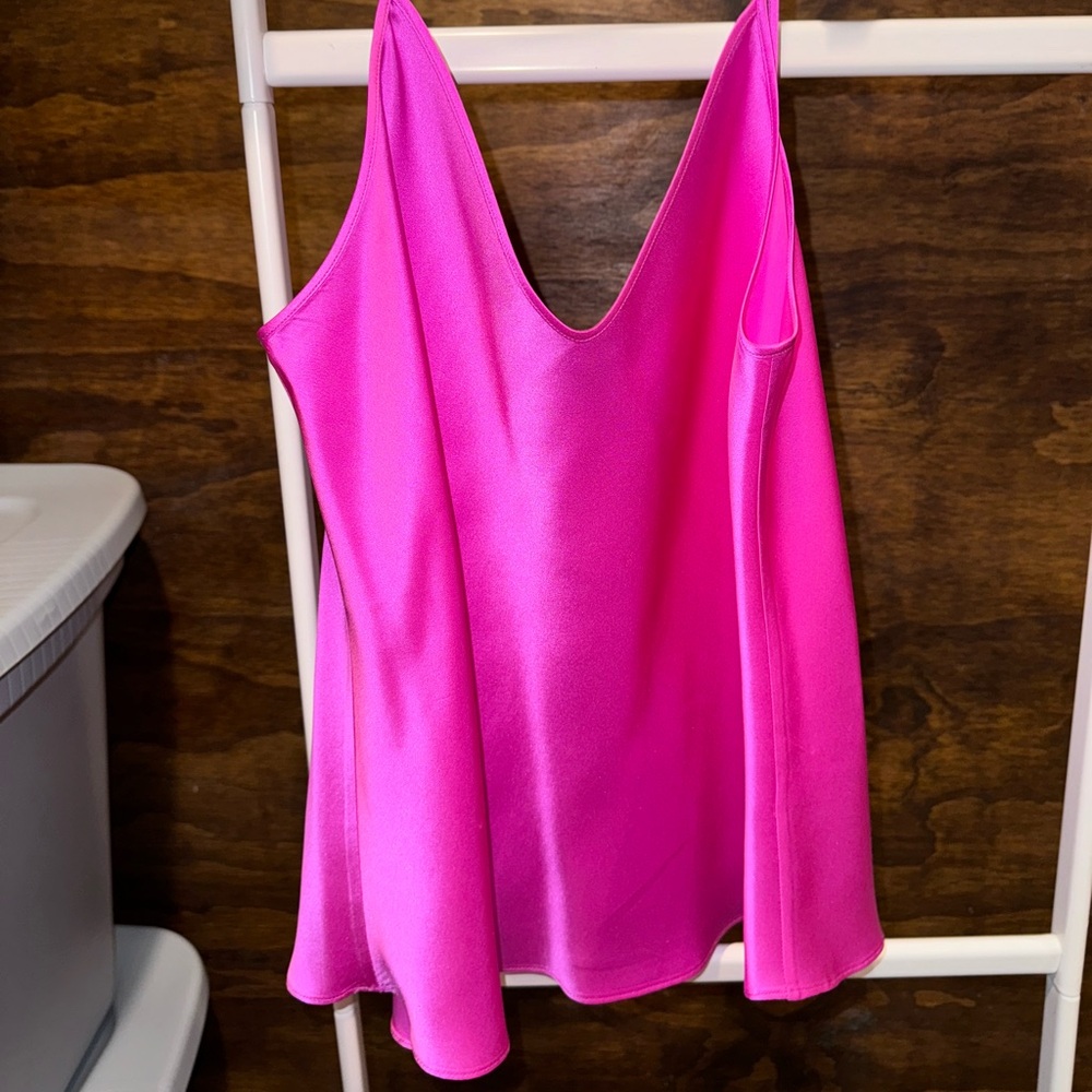 Brand: beautiful people - pink 100% silk top #barbiecore